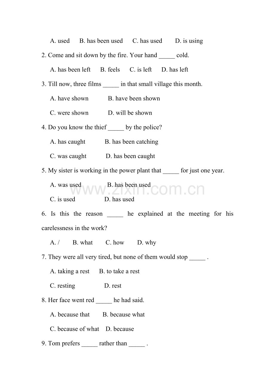 2015-2016学年高一英语下册课时过关检测题4.doc_第2页