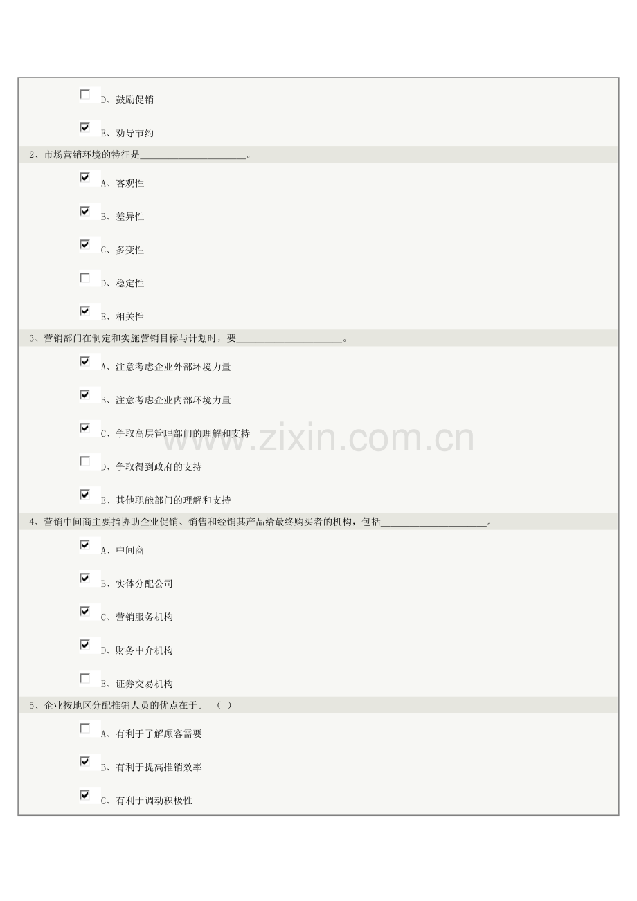 《市场营销学》第03章在线测试.docx_第2页