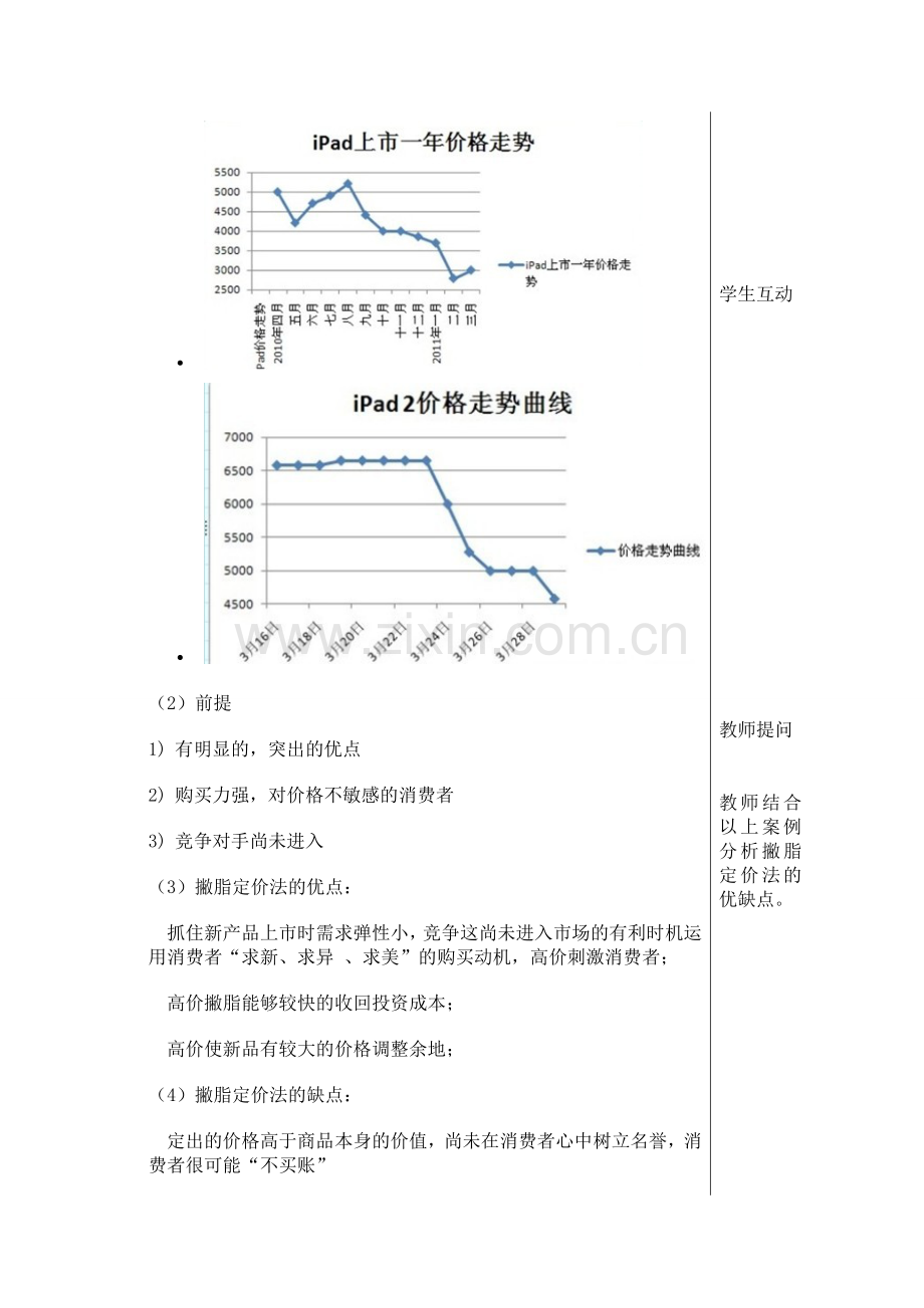 商品定价的心理策略教案.doc_第3页