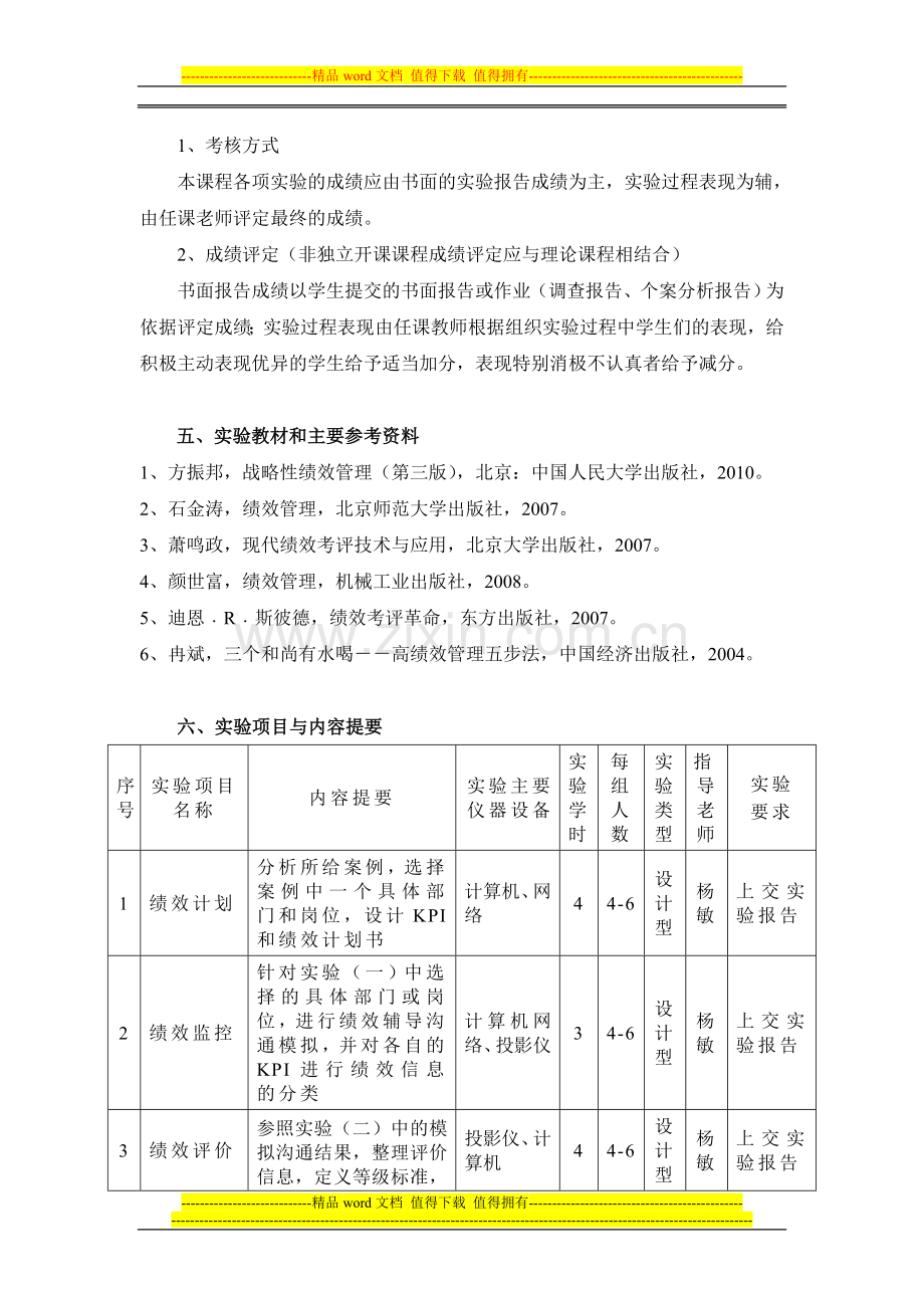 《绩效管理》实验课教学大纲.doc_第3页