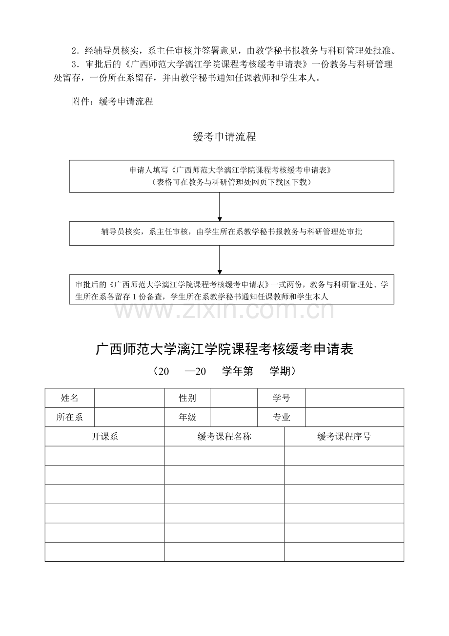 课程考核缓考申请表(教务处11年12月)..doc_第2页