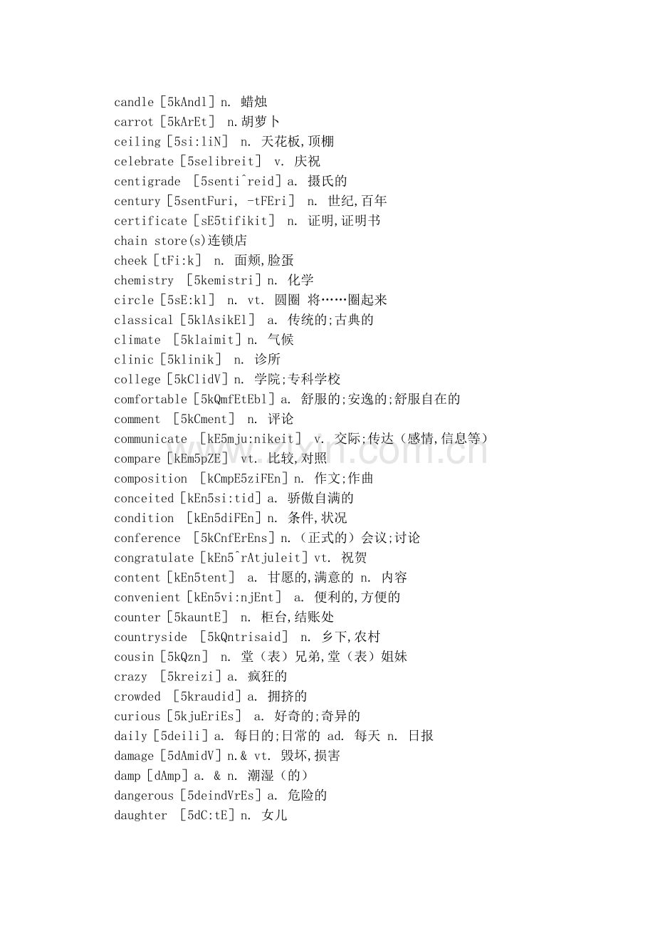 高考考前必写350个常用词.doc_第2页