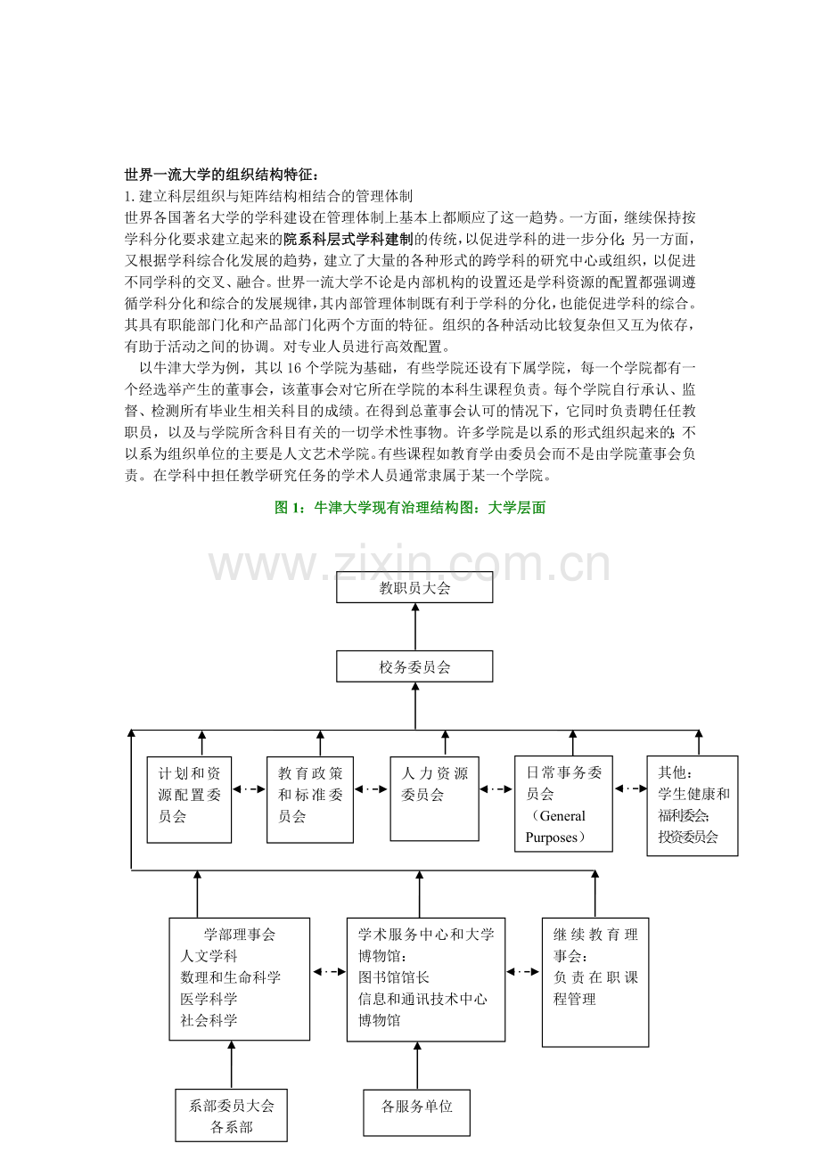 世界一流大学的组织结构特征.doc_第1页