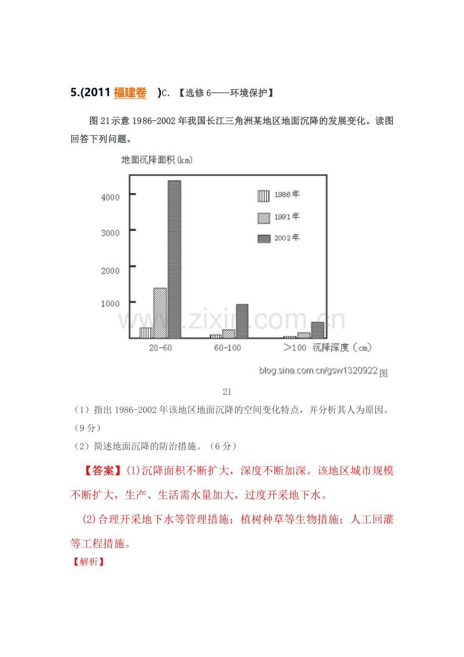 2015届高考地理第一轮分类题库检测25.doc_第3页