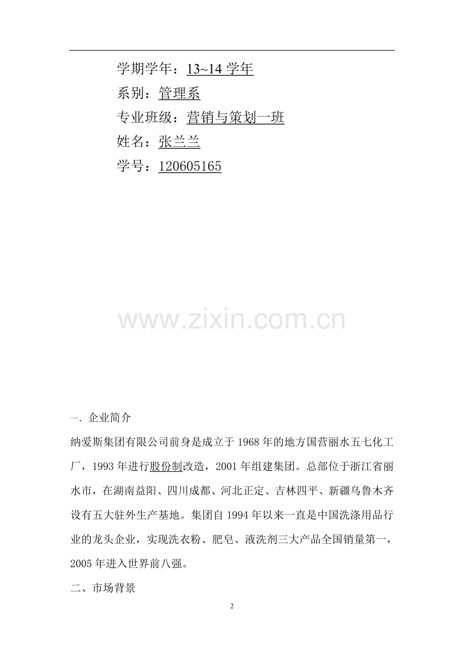 纳爱斯营业推广策划书.doc_第2页