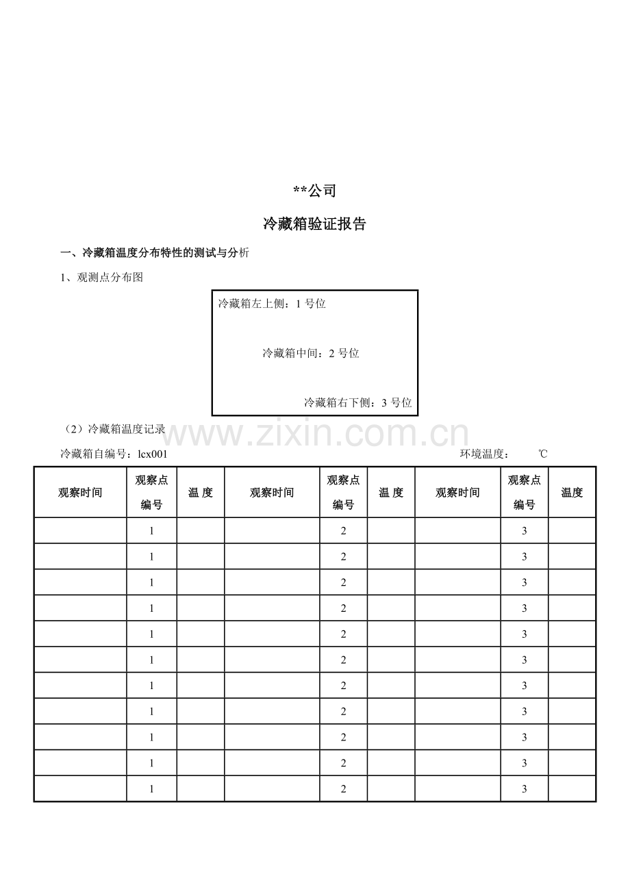 新版GSP-冷藏箱验证方案-报告[1].doc_第3页