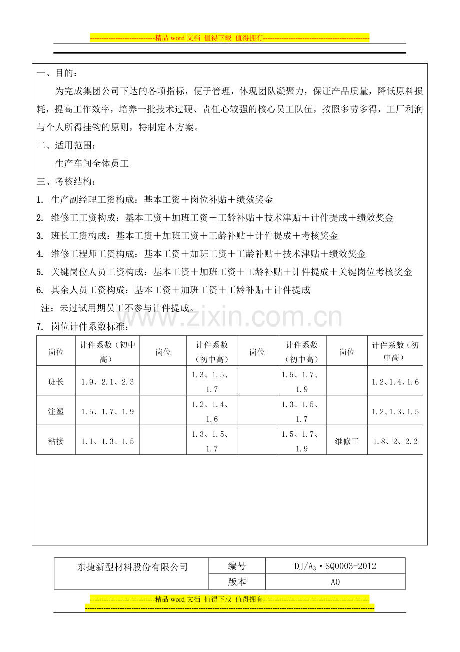 生产部薪资考核制度0003.doc_第2页