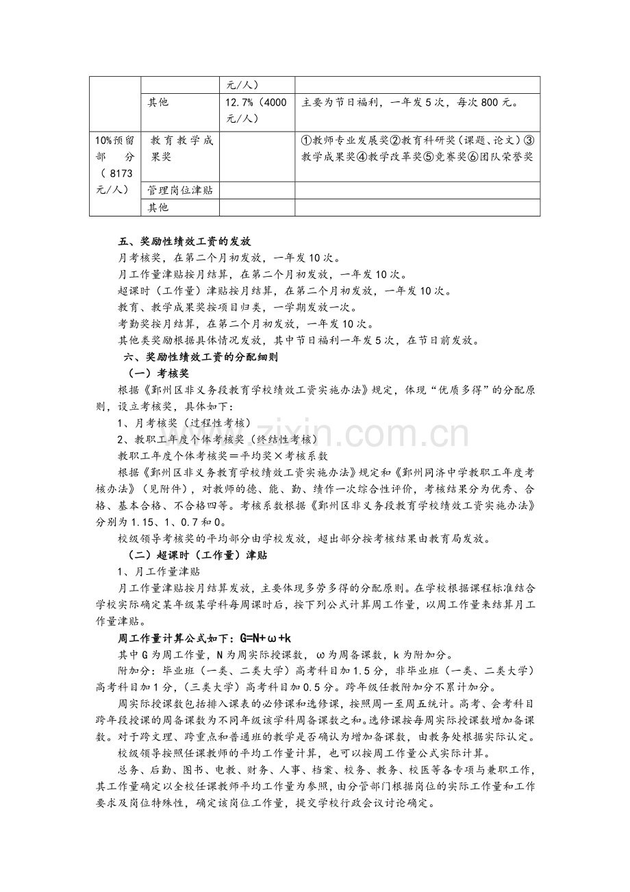 同济中学绩效工资方案(修改稿).doc_第2页