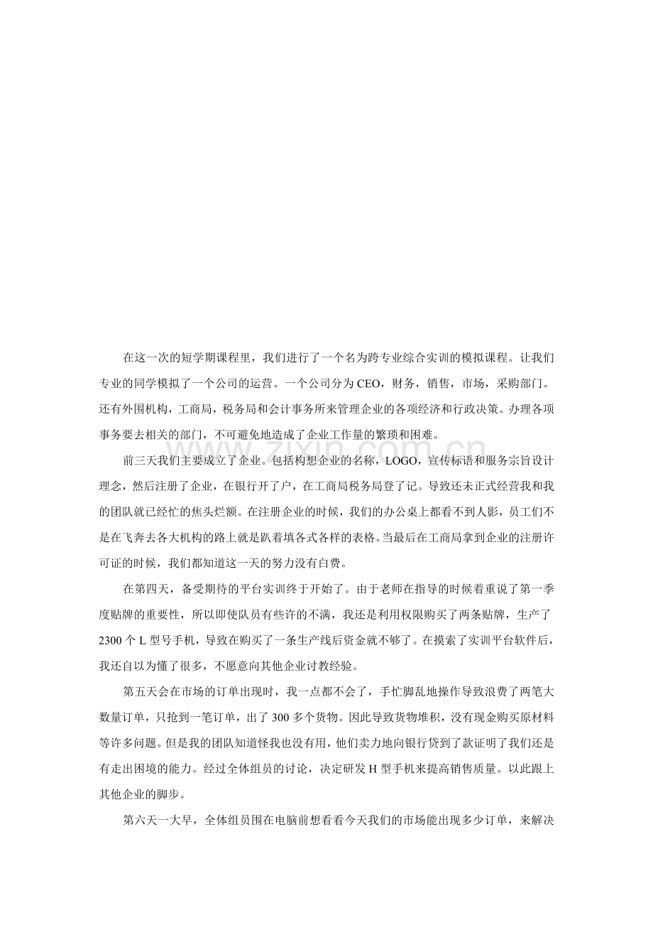 跨专业实训个人总结.doc_第3页