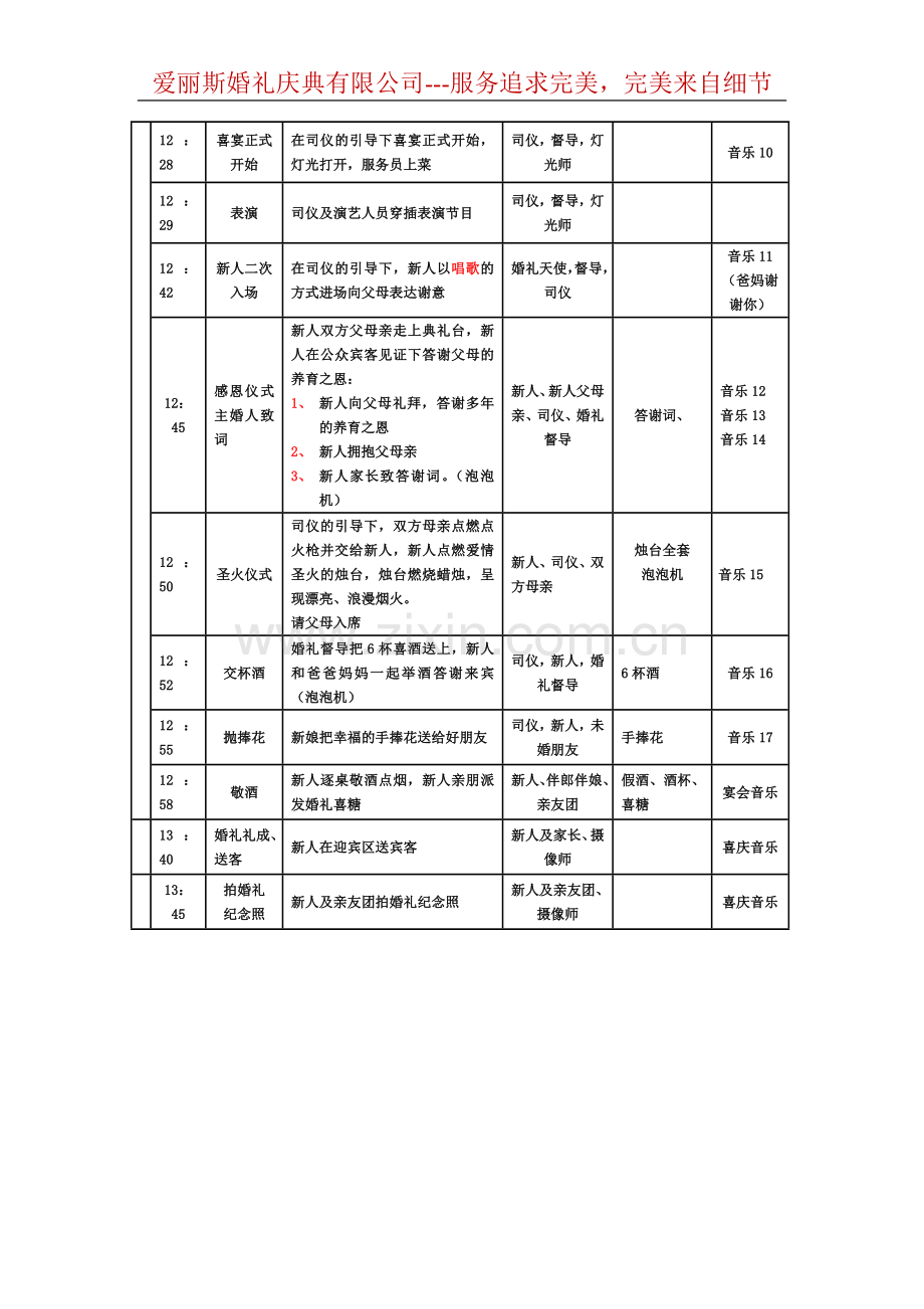 婚礼策划表.doc_第3页