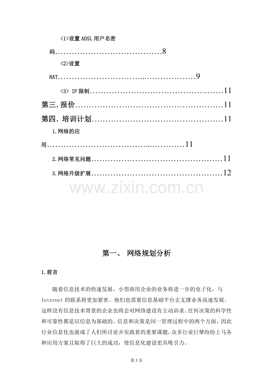 XX公司网络规划方案.doc_第3页