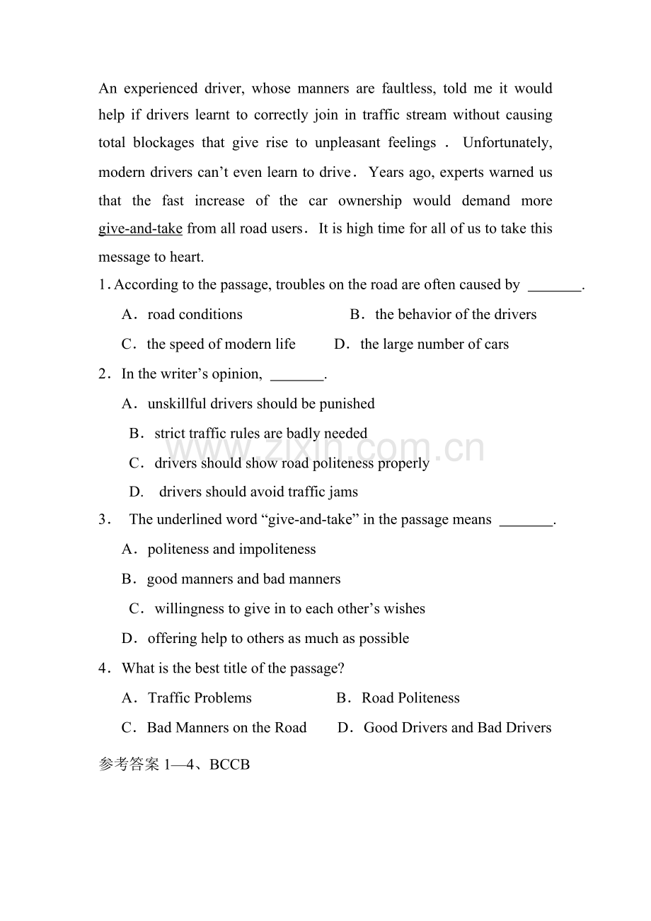 2016届高三英语阅读理解考点复习题25.doc_第2页