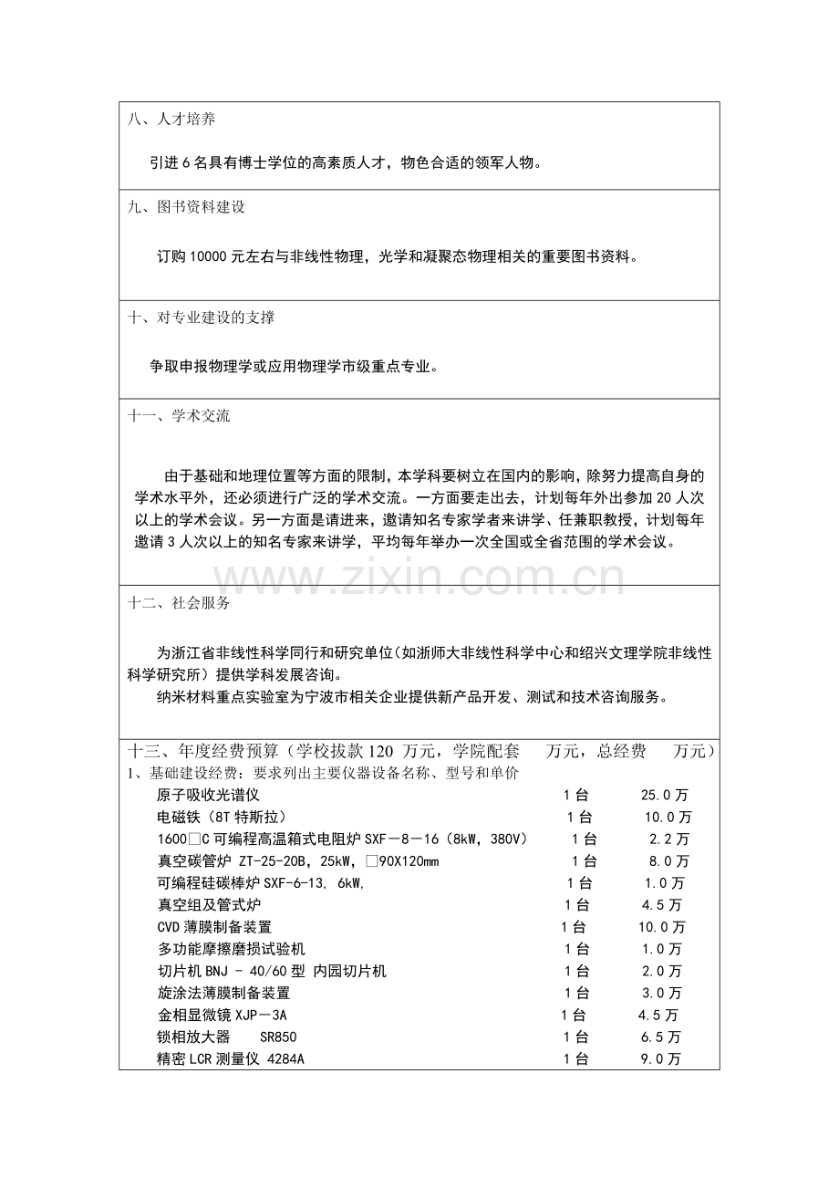 宁波大学学科建设年度工作计划表.doc_第3页