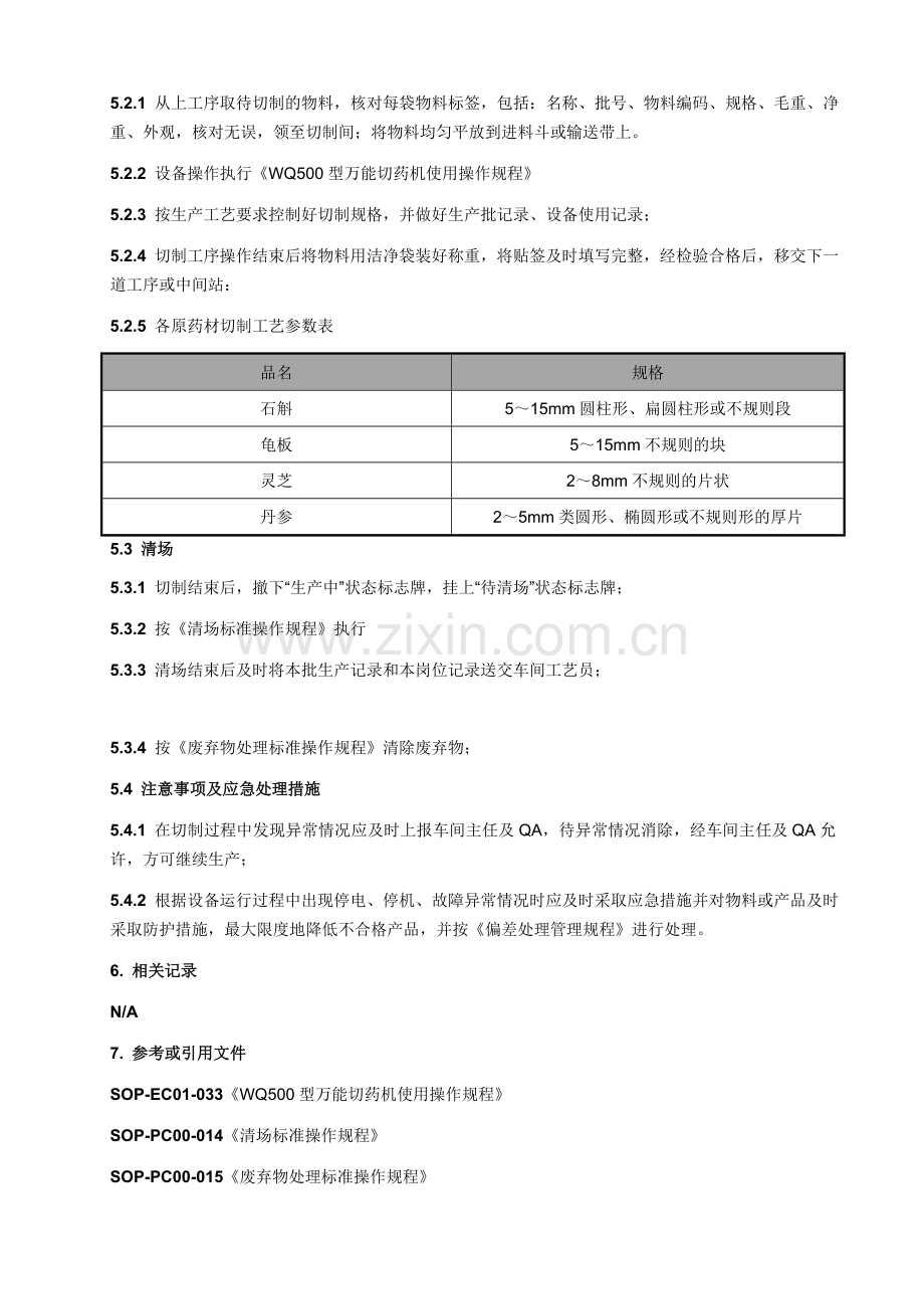 S0P-PC01-001-切制岗位标准操作规程.doc_第3页