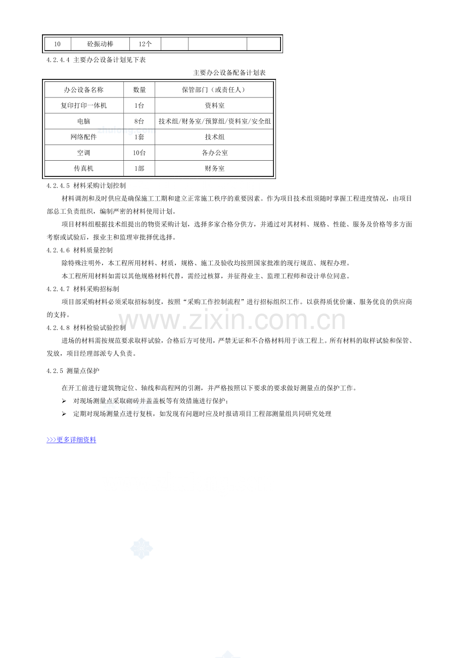 z劳动力组织准备及施工进度计划表、施工总平面布置图.doc_第3页