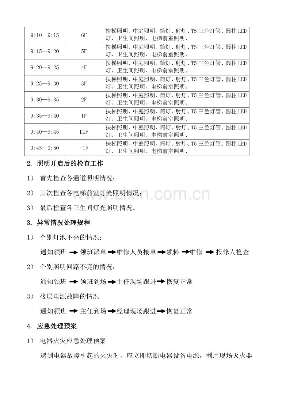 商场开闭店管理方案.doc_第2页