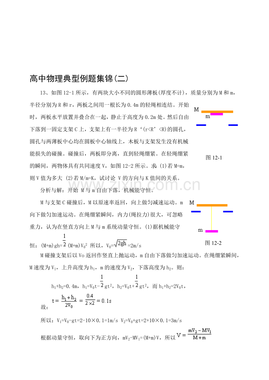 高三物理典型例题集锦(二).doc_第1页