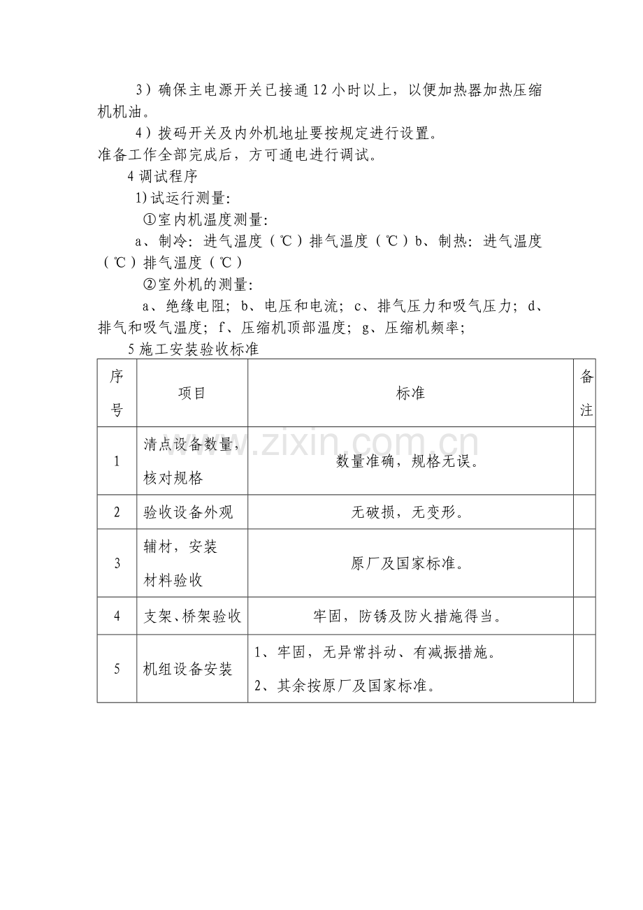 多联机调试验收方案.doc_第2页