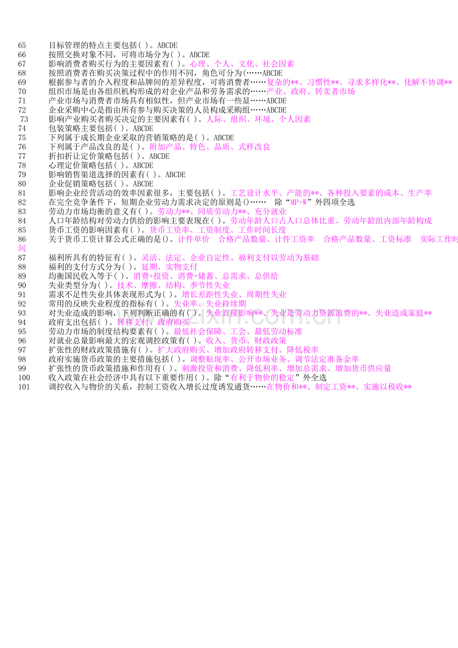 2014职业技能实训管理学基础答案.doc_第3页