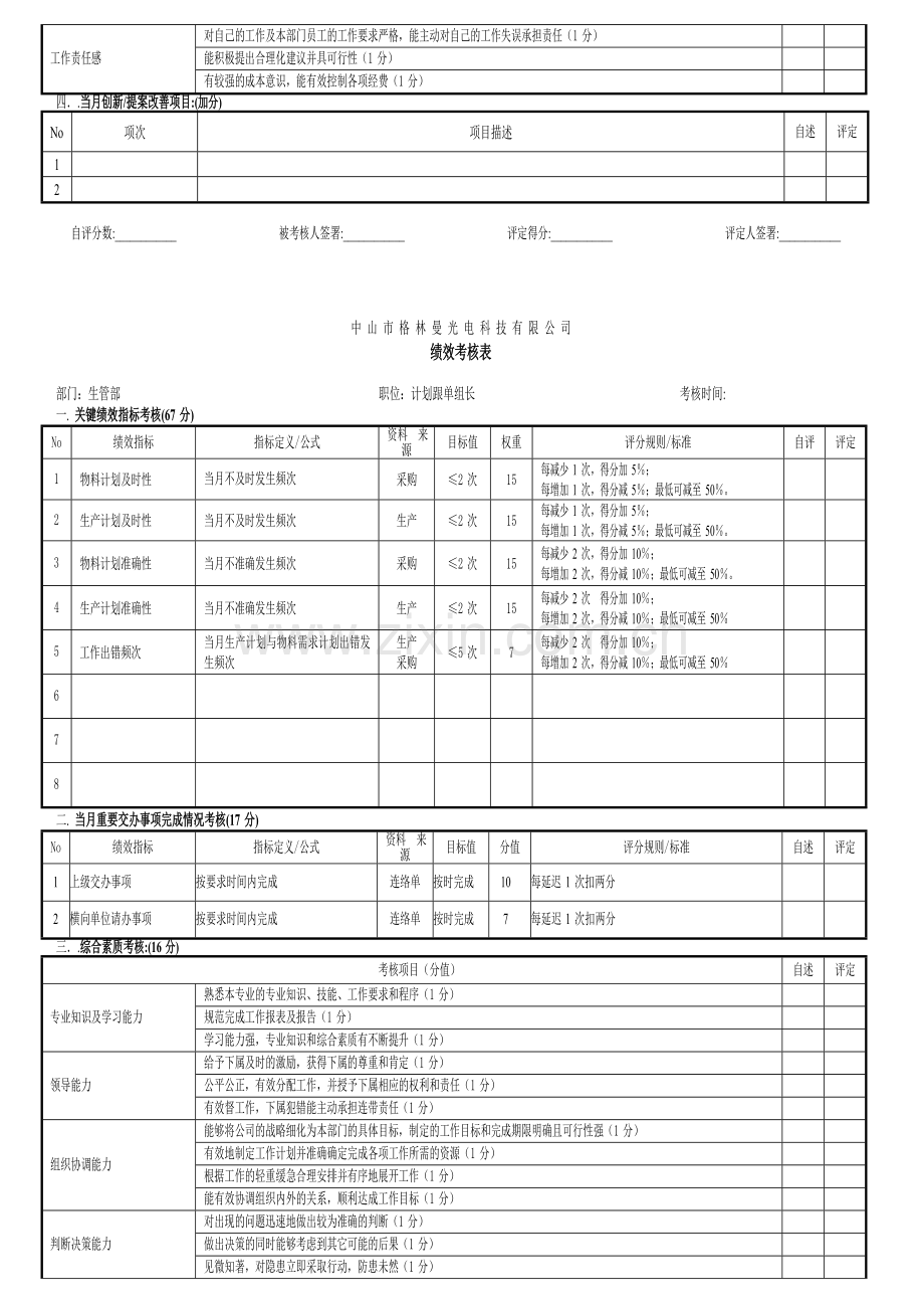 PMC绩效考核表.doc_第3页