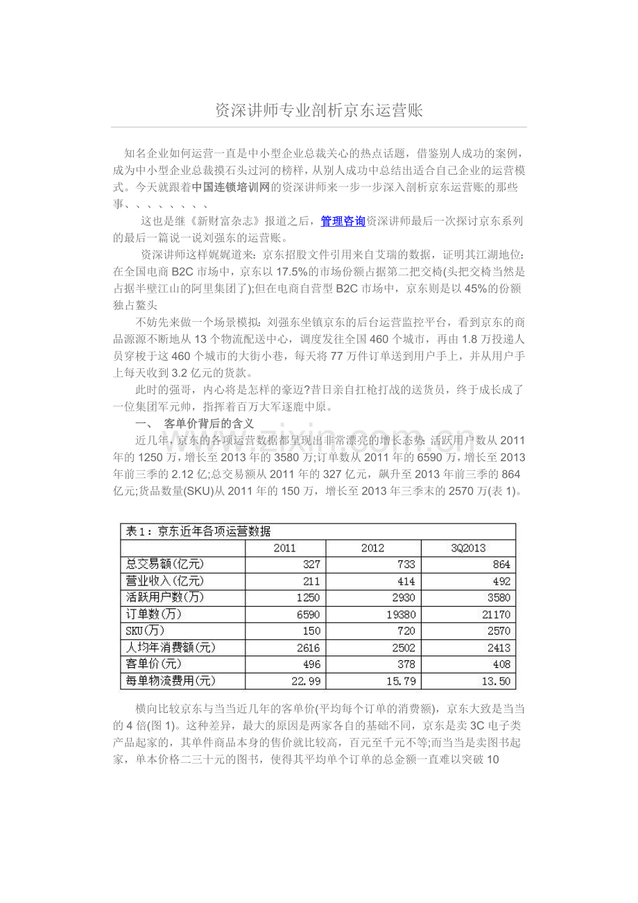 资深专家为您诠释-标准化连锁企业管理.doc_第1页