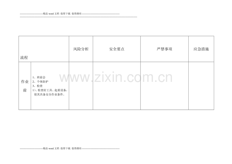 汽车修理工岗位操作规程.doc_第1页