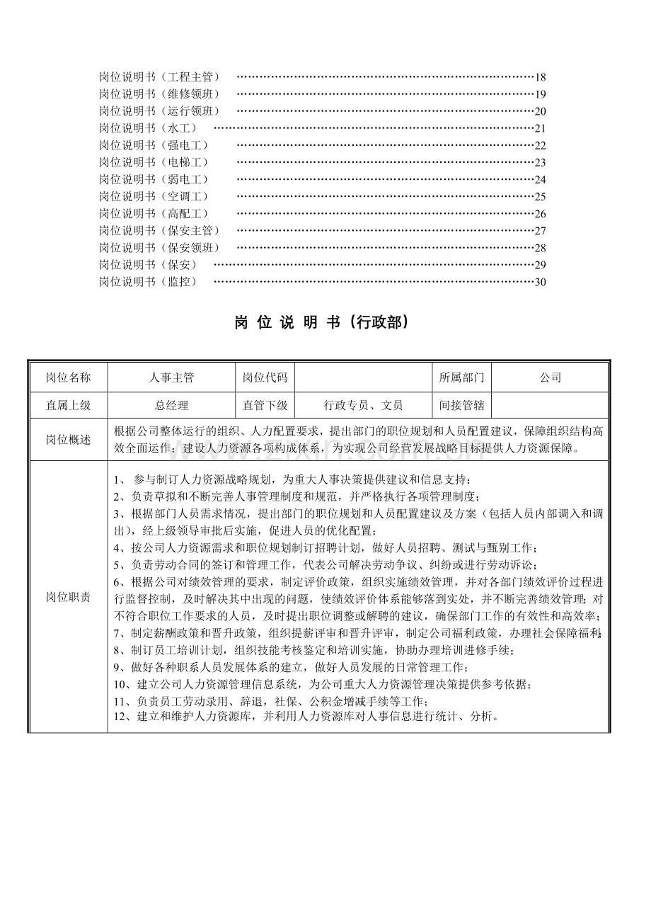 岗位说明书2010.doc_第2页