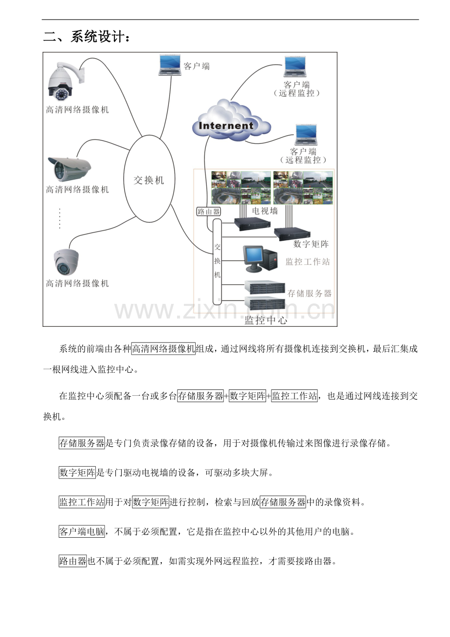 大型网络监控系统方案.doc_第2页