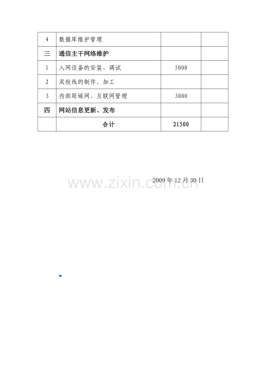 2009年信息化建设年度预算.doc_第3页