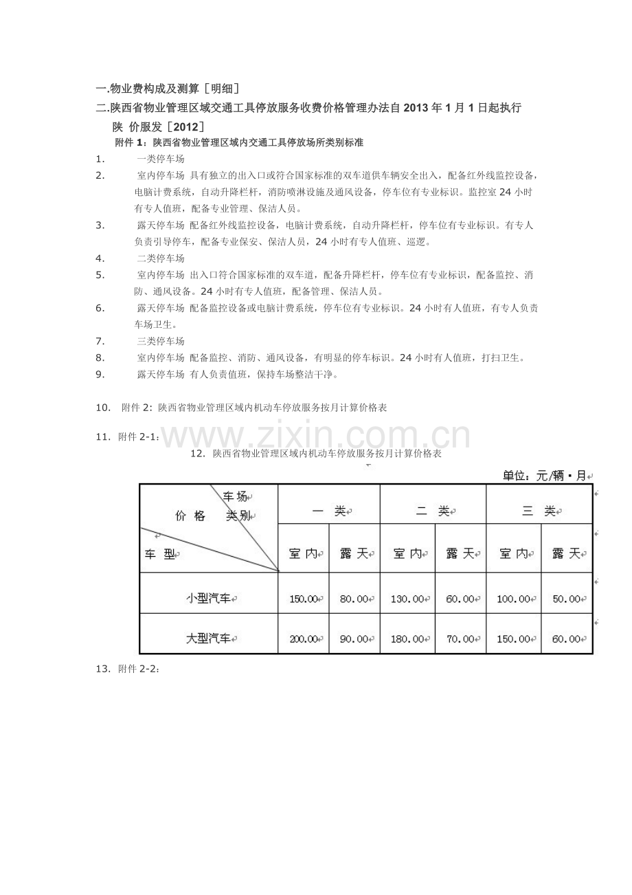 陕西省物业管理办法.doc_第1页