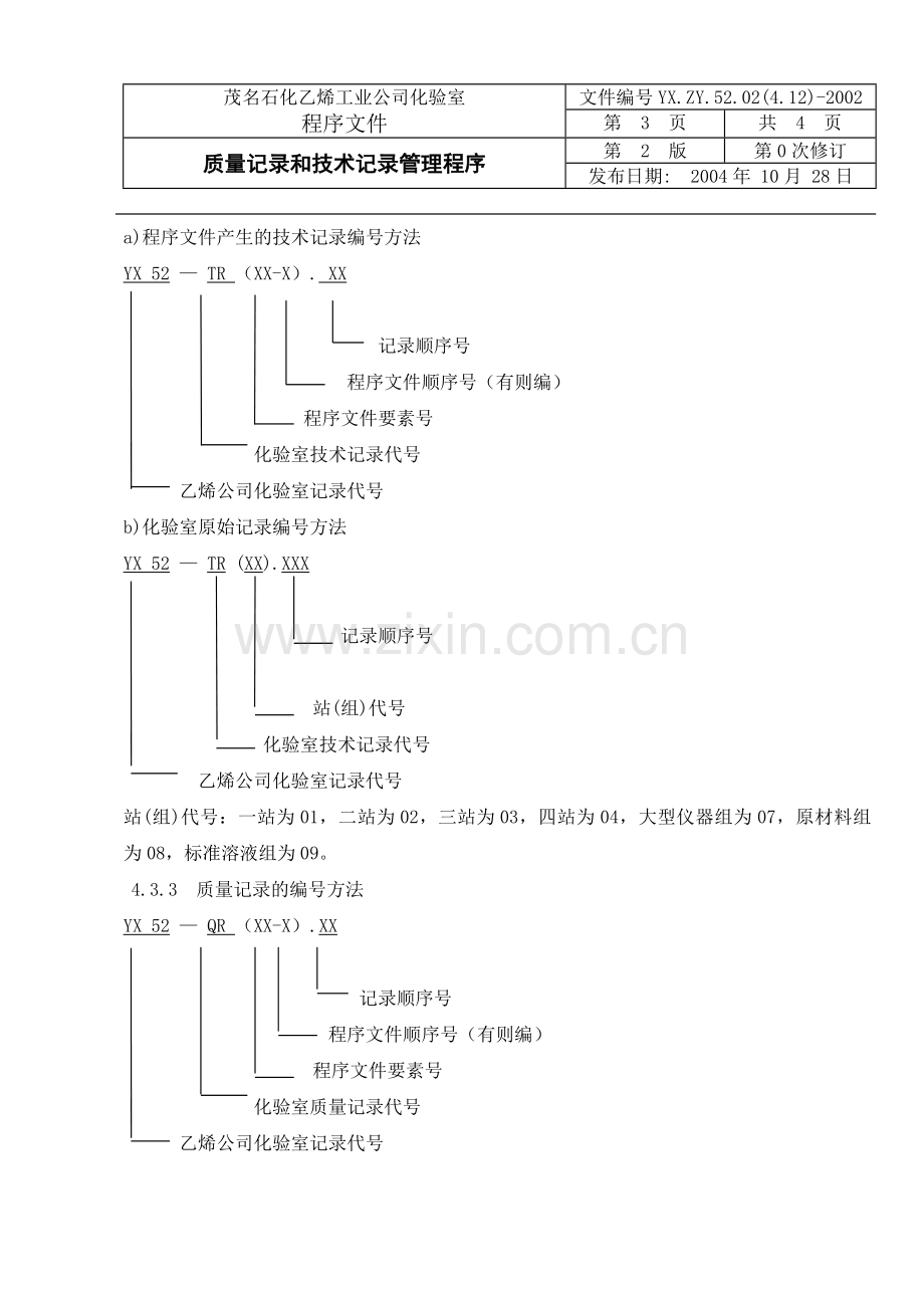 11质量记录和技术记录管理程序.doc_第3页