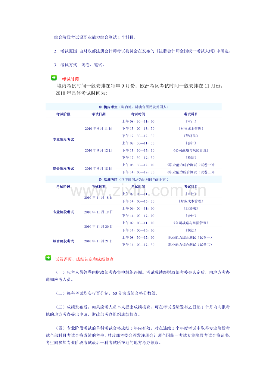 财务管理专业可供参考的职业资格考试指南.doc_第3页