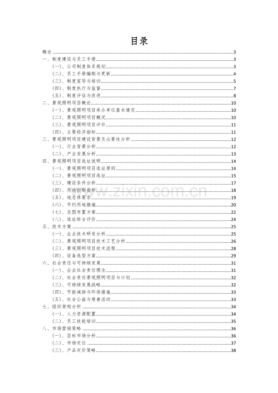 2024年景观照明项目可行性分析报告.docx_第2页