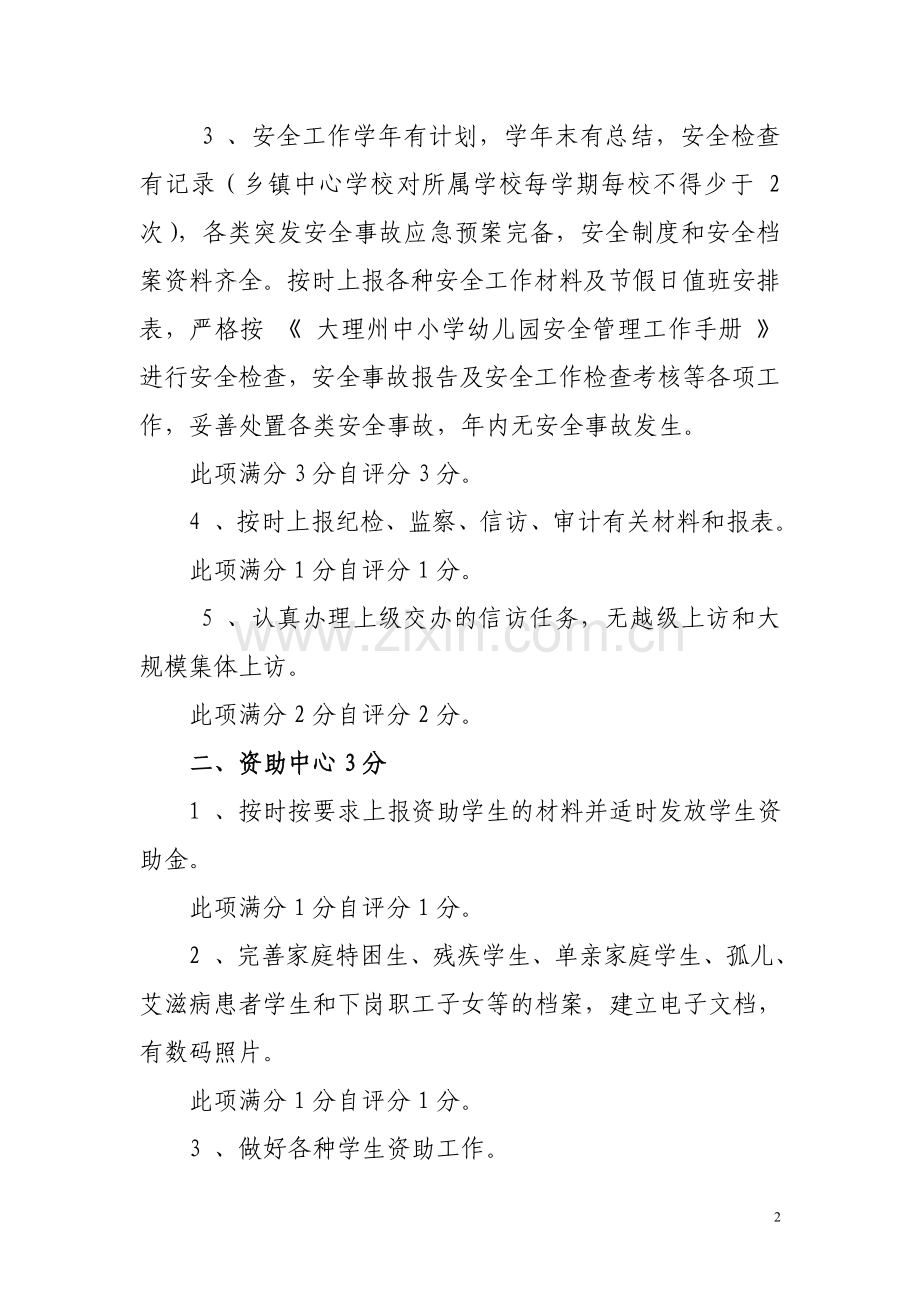 一0年中心学校教育目标管理自查报告.doc_第2页