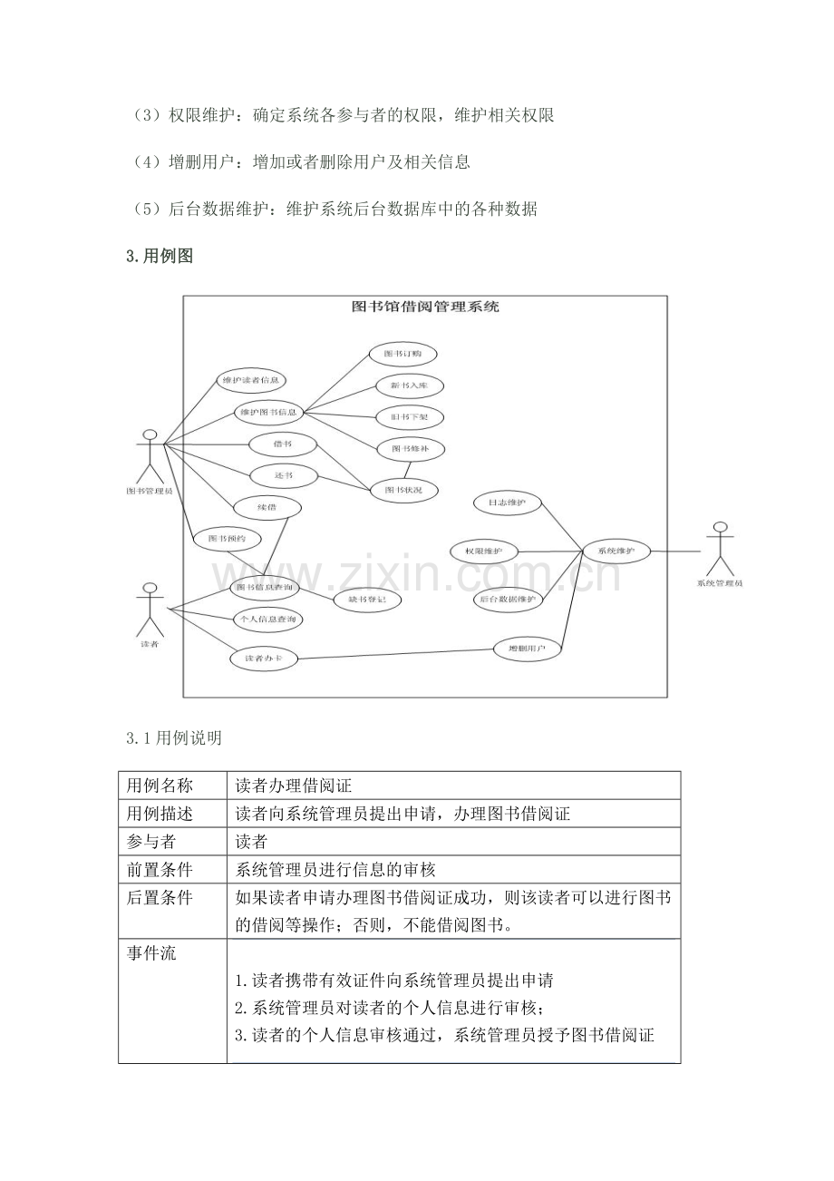 UML图书管理系统类图-文档.doc_第3页