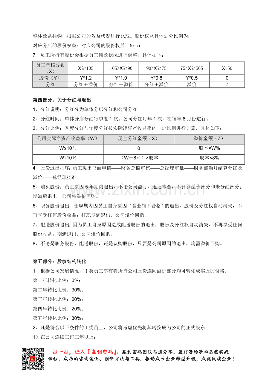 股权激励方案实施(范本).doc_第2页