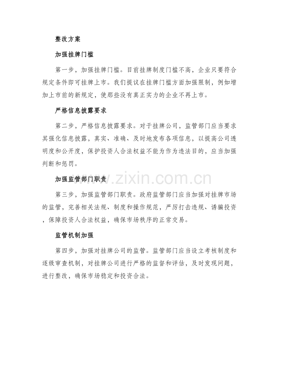 挂牌问题整改方案.docx_第2页