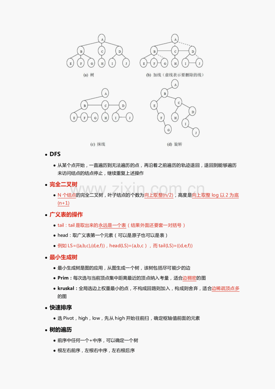 数据结构历年真题总结.pdf_第3页