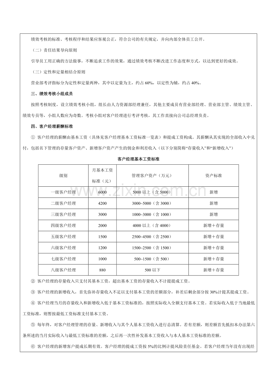 证券营业部绩效考核方案-范本..doc_第2页