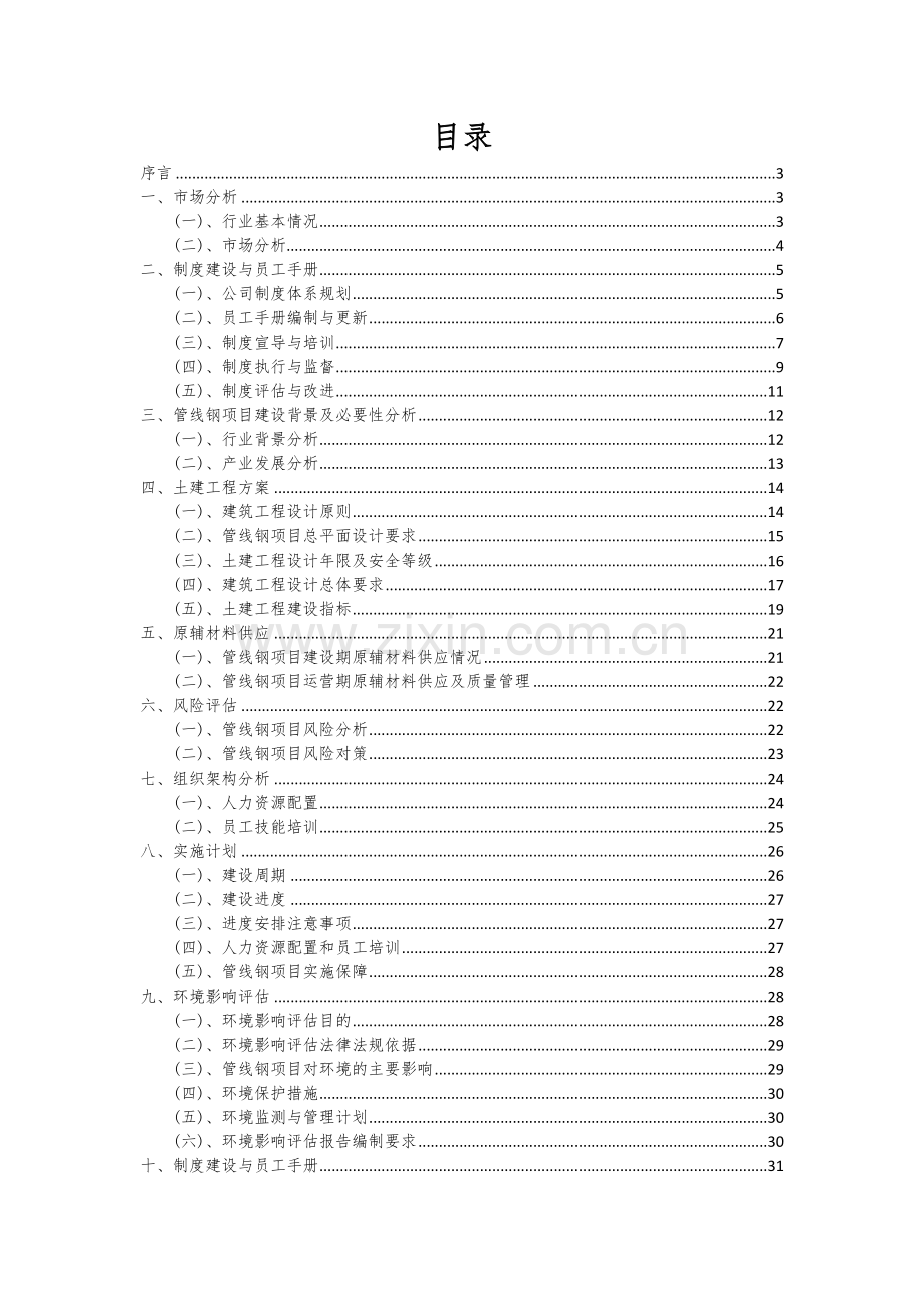 2024年管线钢项目投资分析及可行性报告.docx_第2页