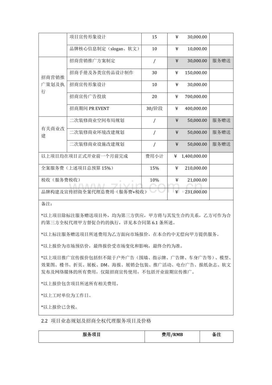 商业地产服务合同(空白稿).docx_第3页