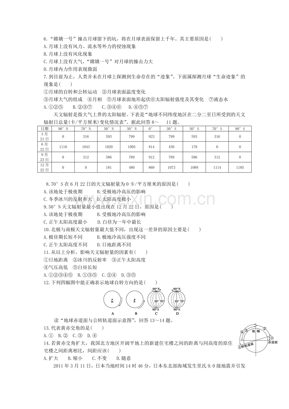 高二地理下册同步练测试题45.doc_第2页