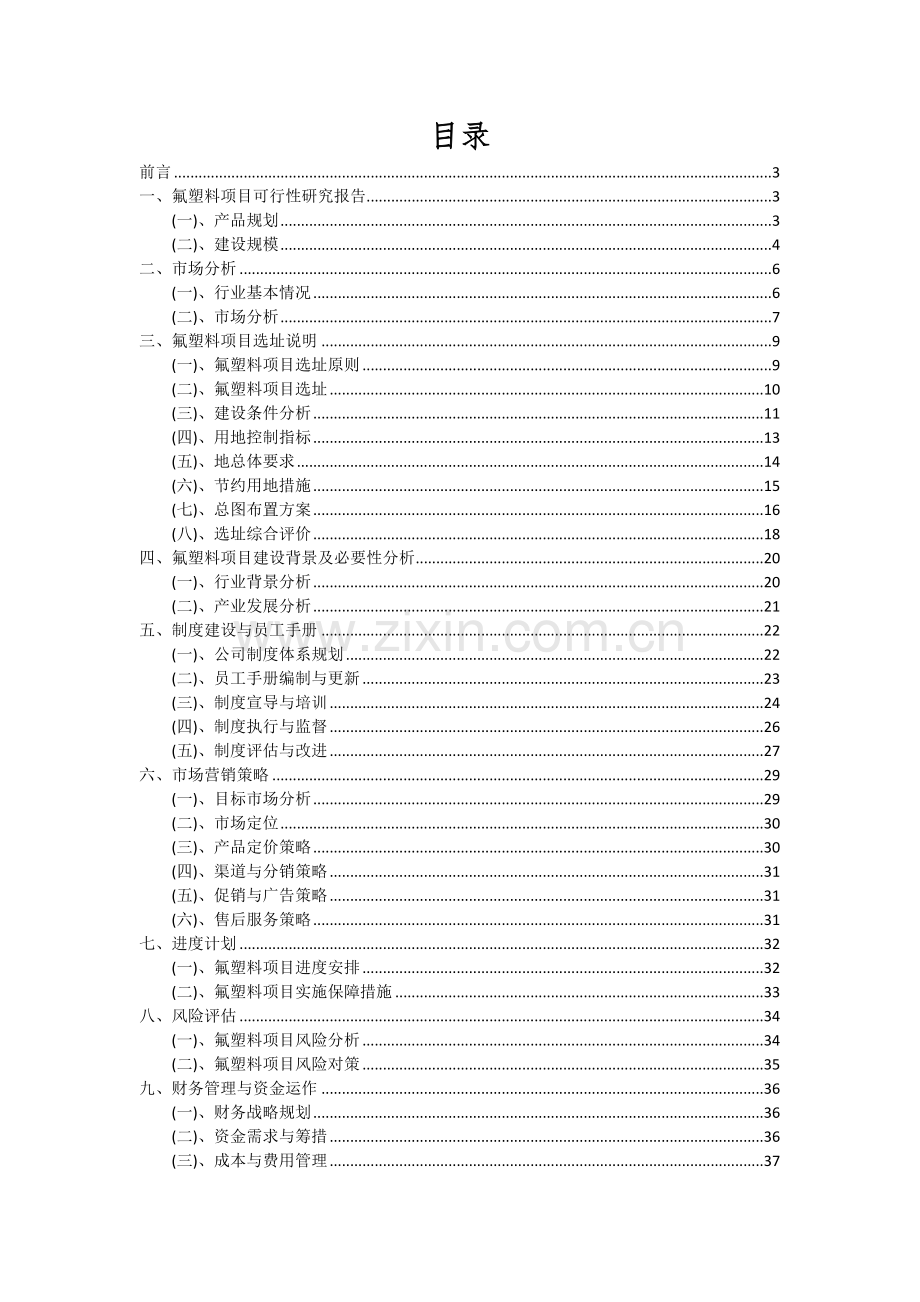 2024年氟塑料项目深度研究分析报告.docx_第2页