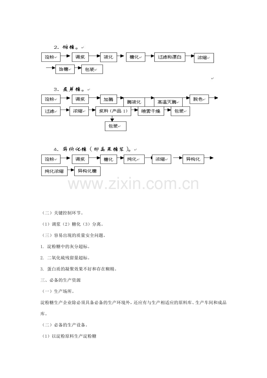 淀粉糖生产许可证审查细则(2006版).doc_第2页