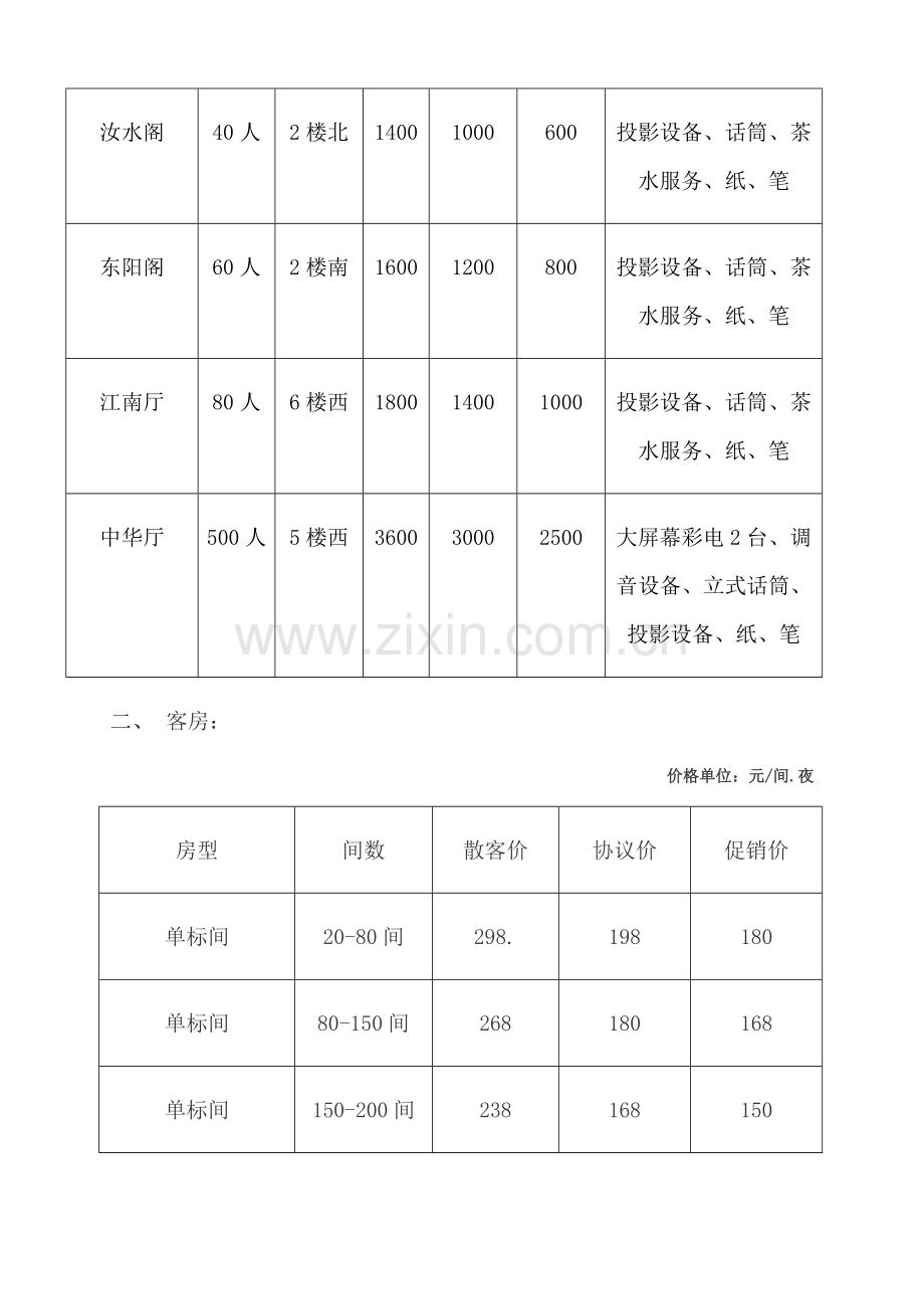 酒店会议室营销方案(1).doc_第2页