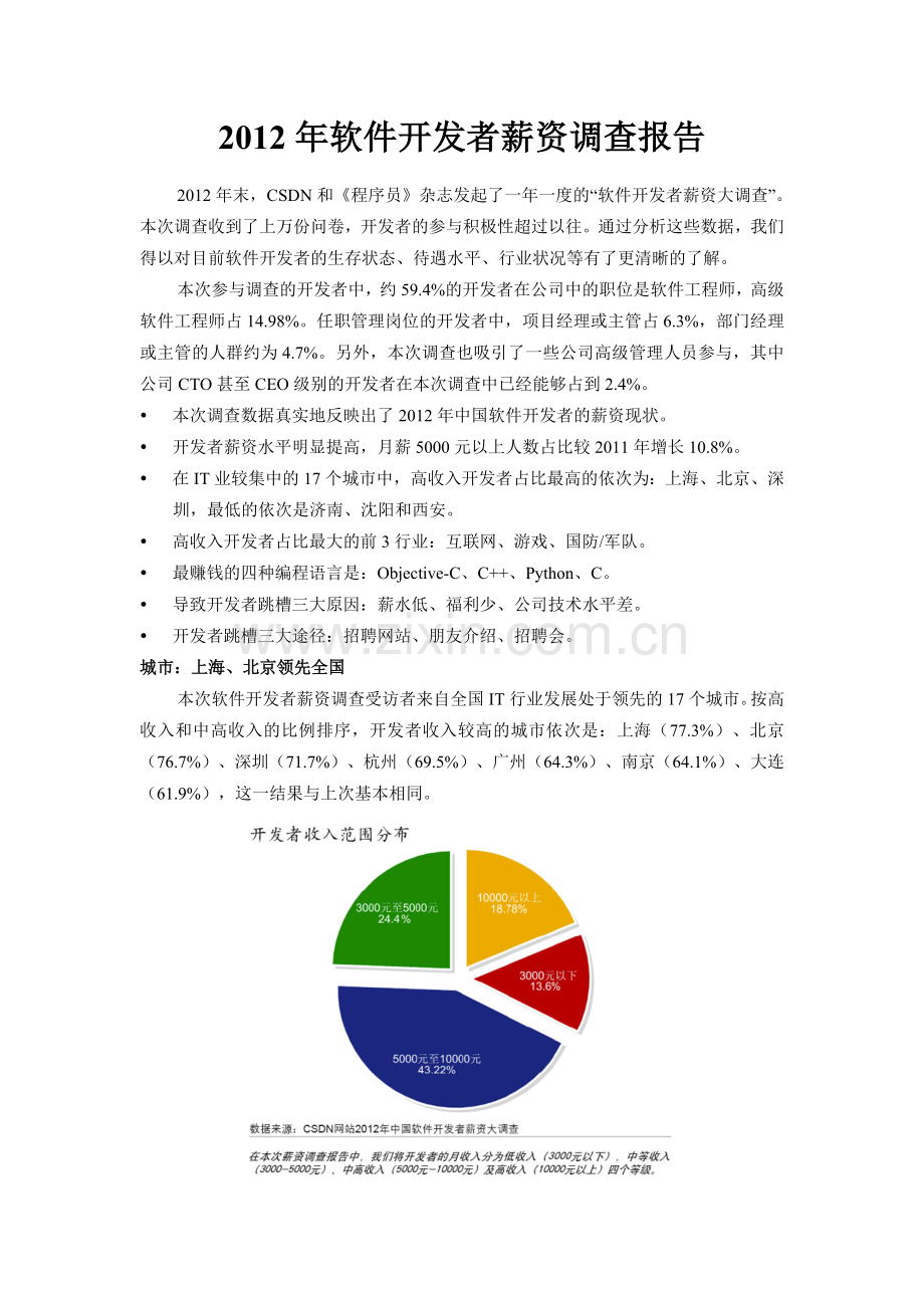 软件开发者薪资调查报告.doc_第1页