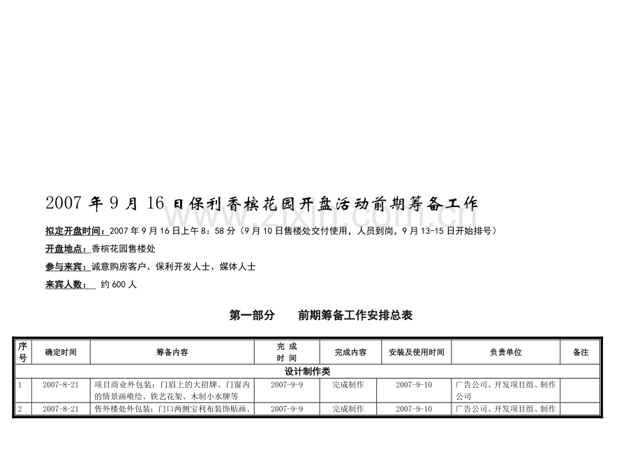 保利开盘活动方案.doc_第1页