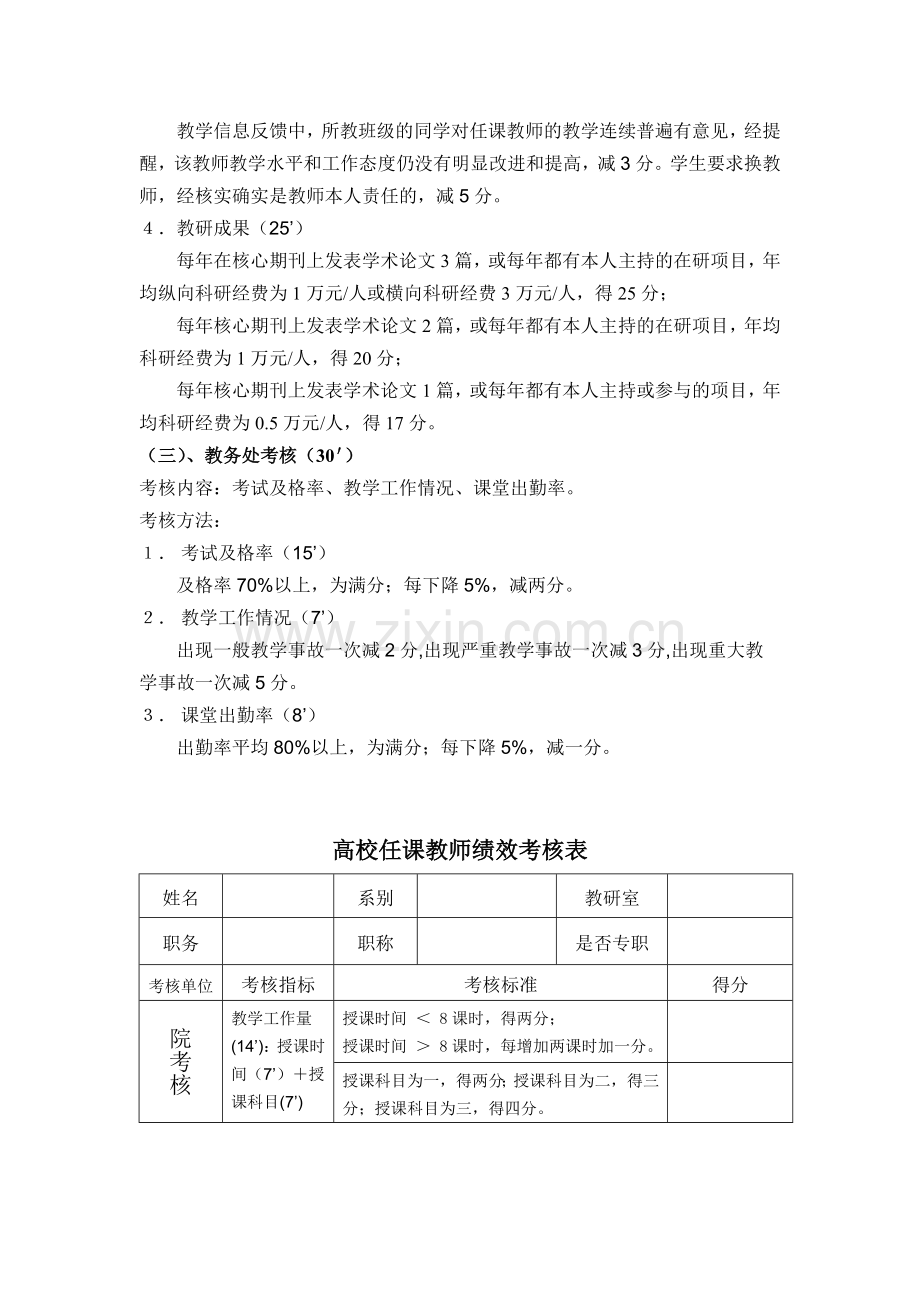 高校绩效考核方案设计..doc_第2页