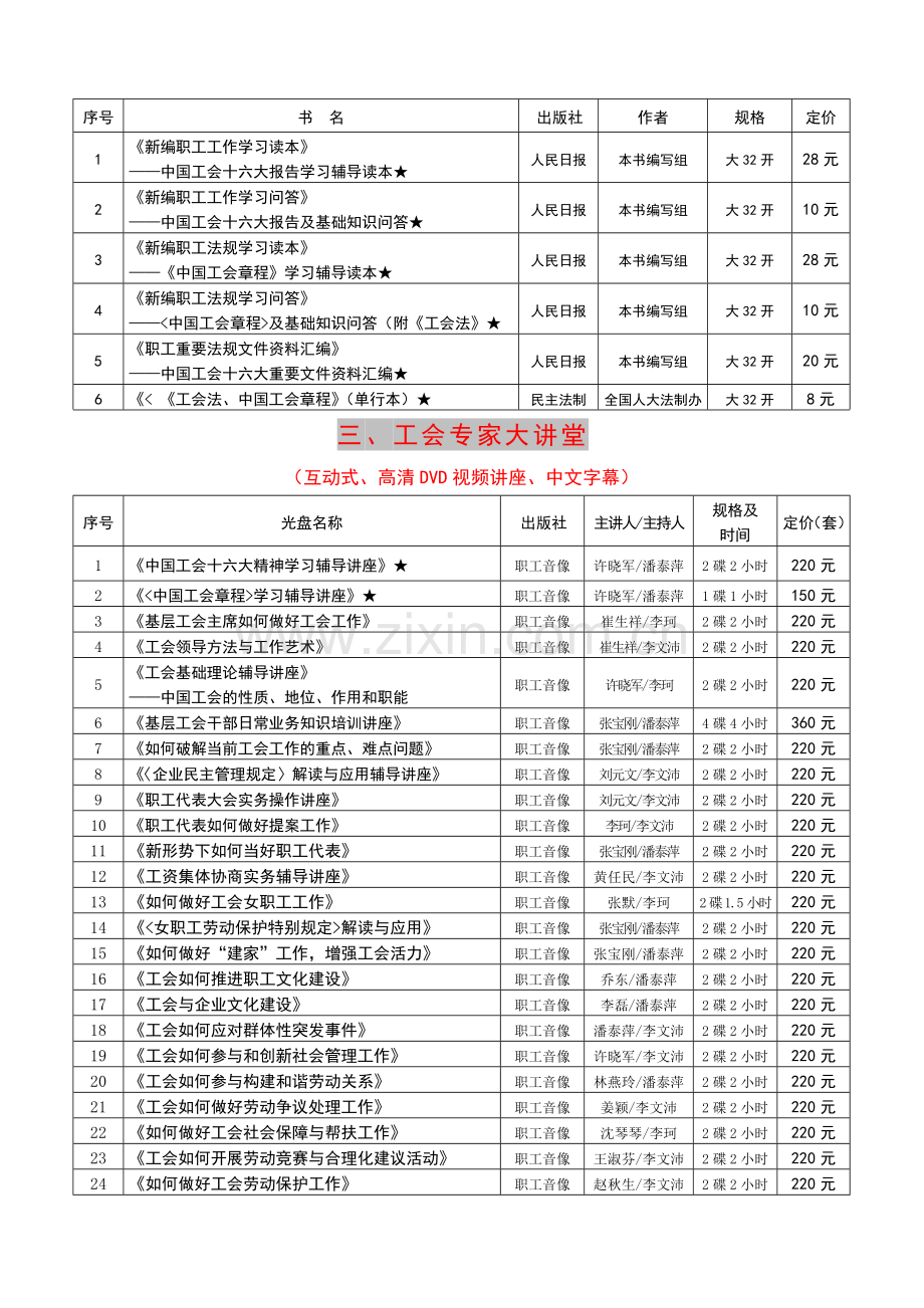 2014全国总工会书目.doc_第2页