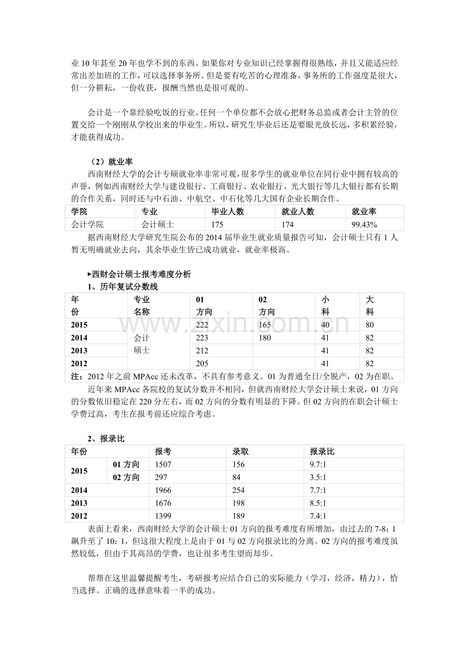 西南财经大学考研生存手册：会计硕士.doc_第3页